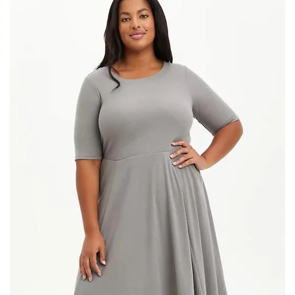 Torrid 2025 gray dress